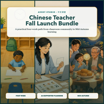 Chinese Teacher Fall Bundle K-8 cover